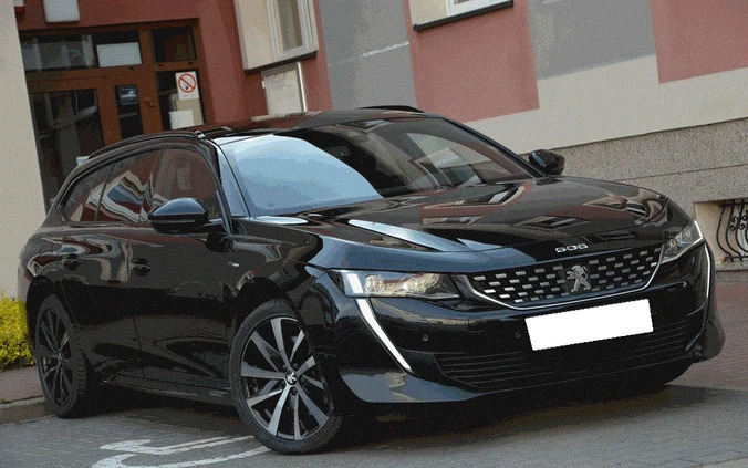 Peugeot 508 cena 85700 przebieg: 154000, rok produkcji 2020 z Kłobuck małe 466